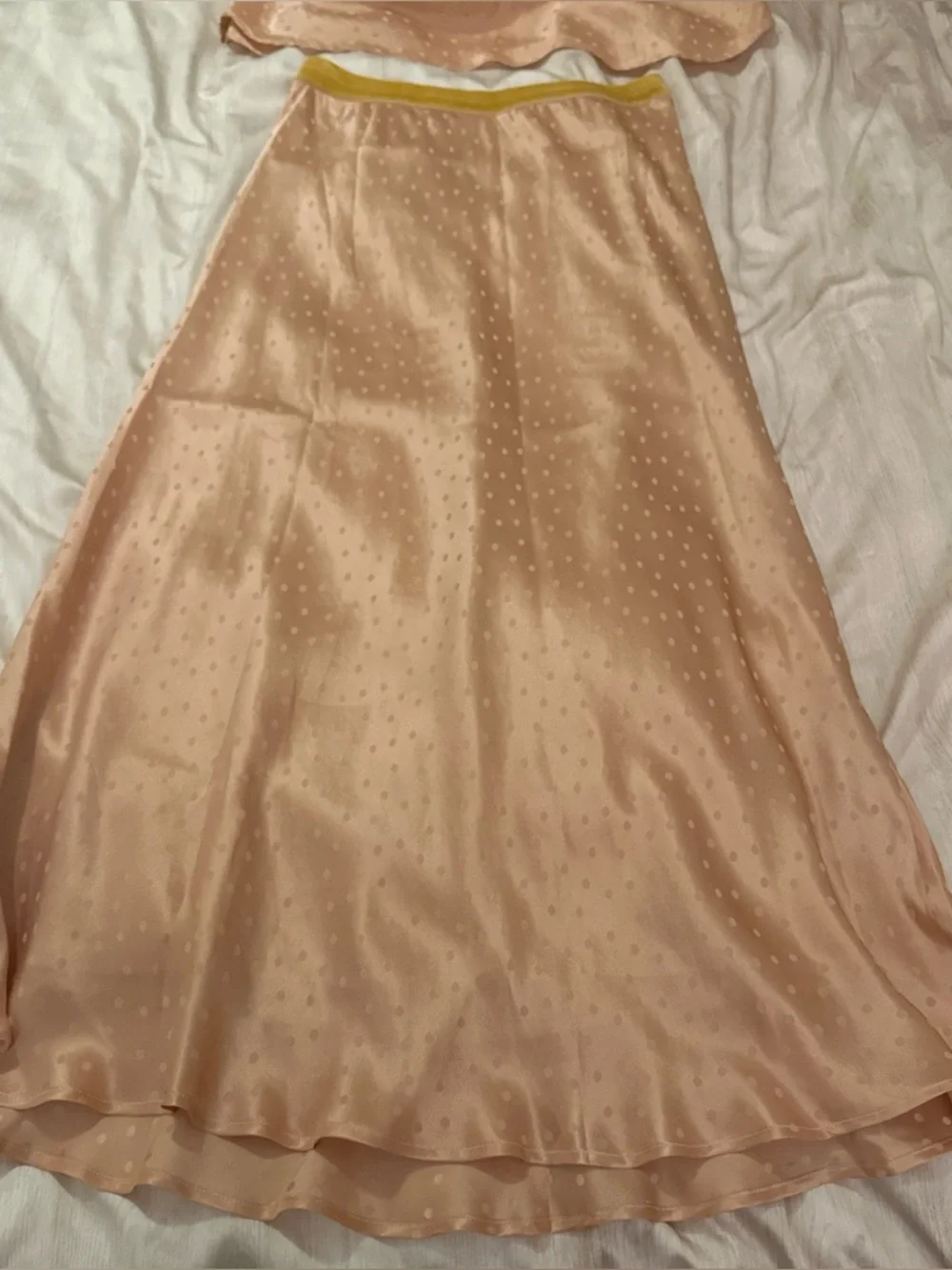 Mes Demoiselles Paris Saloon Maxi Skirt in Rose, FR36/US 4